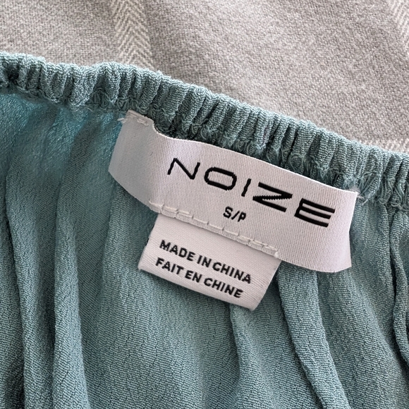 NWOT Noize Matching Ginnie Crop Top and Magnolia Shorts Set in Surf Green - Picture 4 of 5